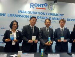 Penuhi Kebutuhan Pasar Indonesia, Rohto Indonesia Resmikan Jalur Ekspansi Lini Produk Obat Tetes Mata & Alat Kesehatan