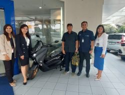 Panen Hadiah Simpedes Periode II, Nasabah BRI Pancoran Berhasil Sabet Hadiah Sepeda Motor Yamaha NMAX S.